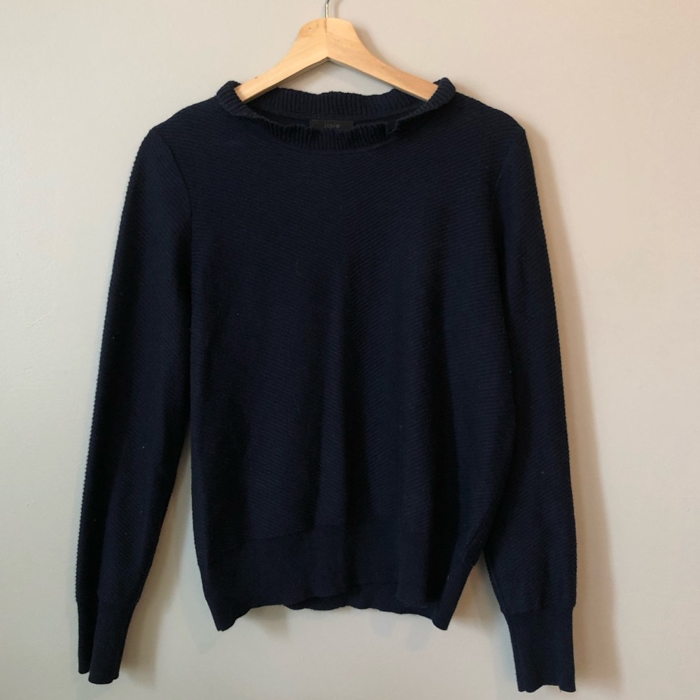 Jcrew navy sweater